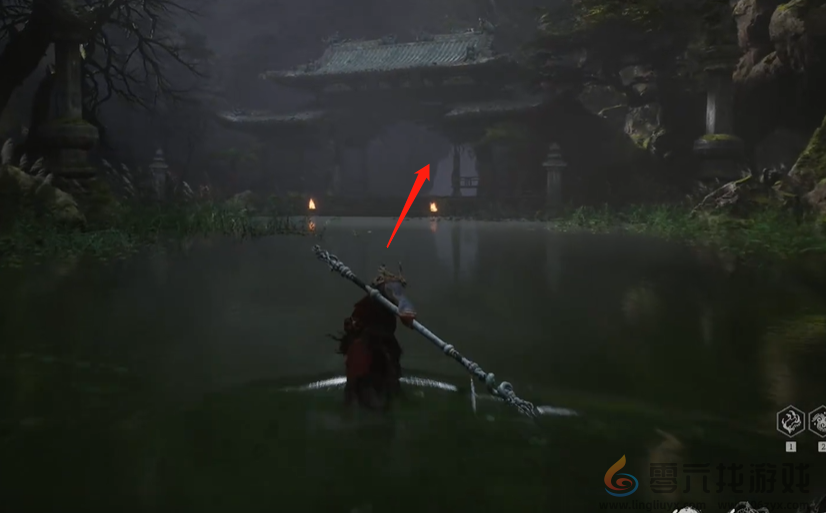 黑神话：悟空黑神话悟空黑风洞洞内土地庙位置攻略(图3)