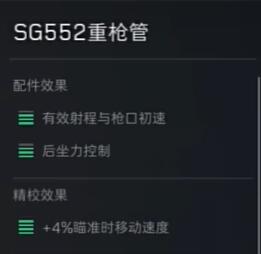 三角洲行动SG552配件用什么好(图7) 三角洲行动SG552配件用什么好(图7)