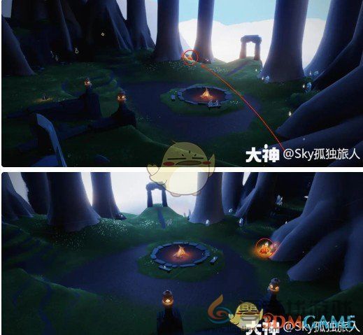 光遇12.20大蜡烛季节蜡烛位置图(图7) 光遇12.20大蜡烛季节蜡烛位置图(图7)