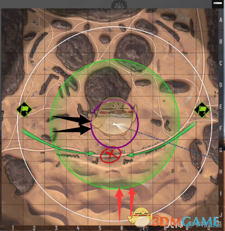 坦克连坦克四周不同圆圈距离解析(图9) 坦克连坦克四周不同圆圈距离解析(图9)