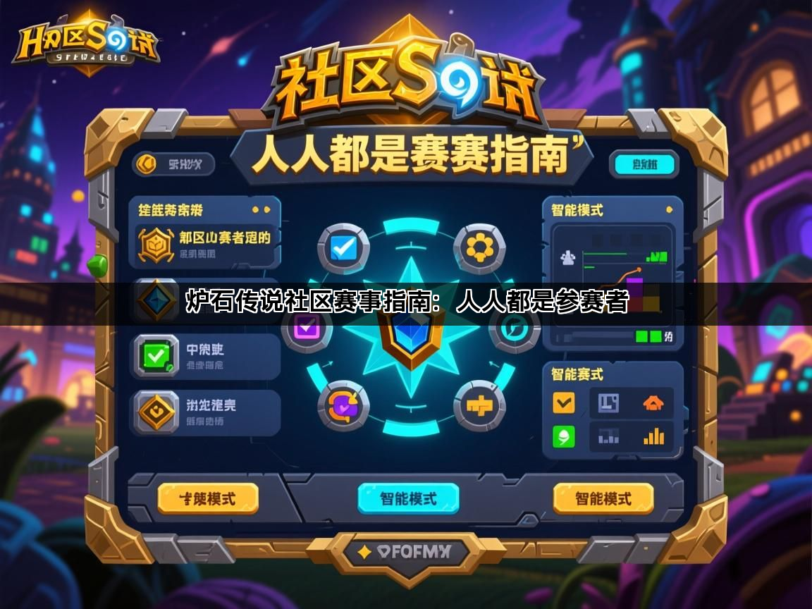 炉石传说社区赛事指南：人人都是参赛者(图1)